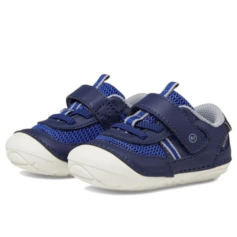 Stride Rite Sm Apollo BB038301 Sneaker Toddler US 3 W Blue Casual Shoes HTAT1525